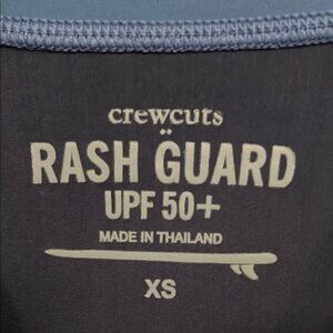 Crewcuts Blue Rashguard with Raglan Sleeves